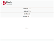 Tablet Screenshot of hyde-ec.com